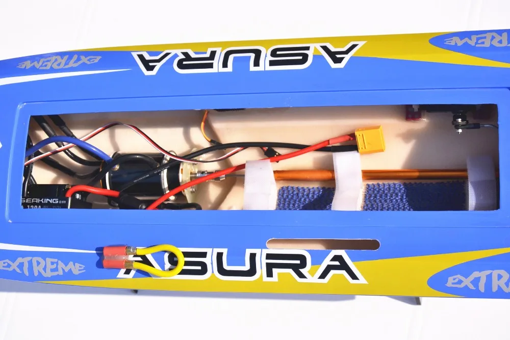 DTRC Mono 2 H750 ASURA Стекловолоконная электрическая бесщеточная радиоуправляемая лодка