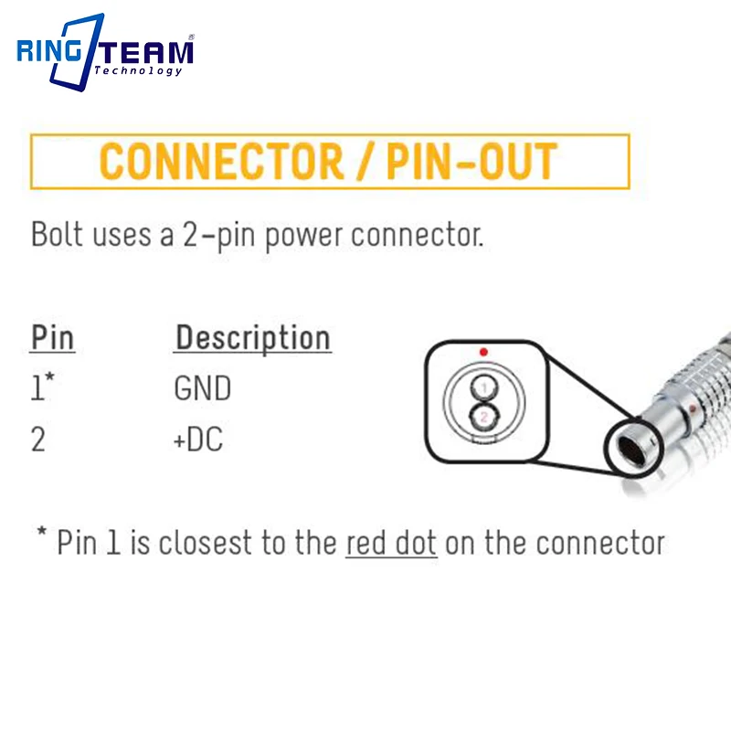 45-150CM Power Cable DC 5525 5.5X2.5mm to LEMO 2 Pins OB Male for Teradek Bond Bolt Pro 300 500 600 1000 2000 RX Adapter | Электроника