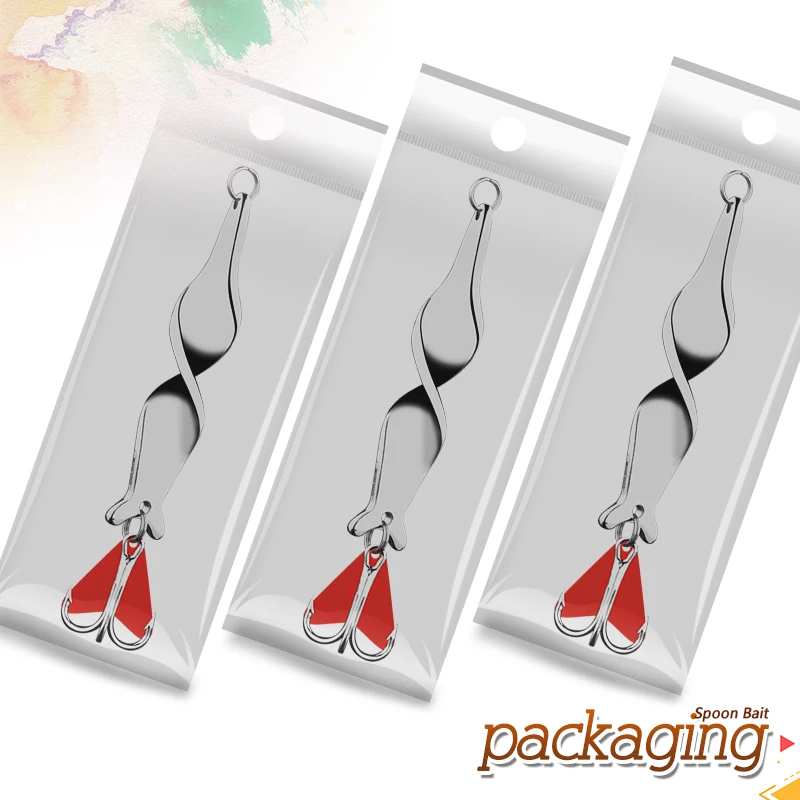 DONQL металлическая жесткая рыболовная приманка ложка специальный спиральный