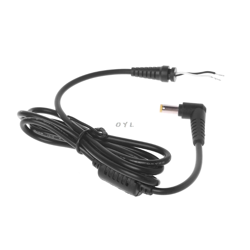 Кабель постоянного тока для зарядного устройства l-образный разъем адаптер с