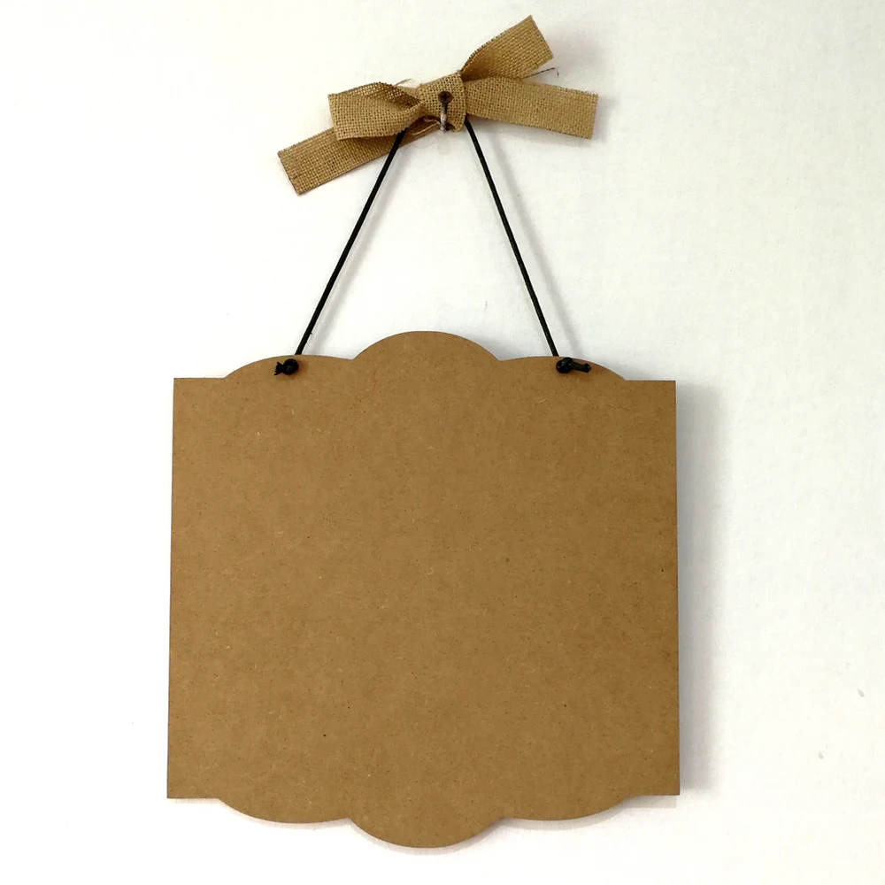 Деревянный трюк или лакомство висит доска Хэллоуин висячая дверь Decora и настенные