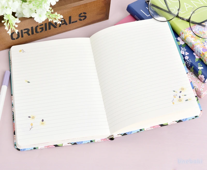 2019 Kawaii корейский цветочный ежедневный винтажный календарь дневник еженедельный