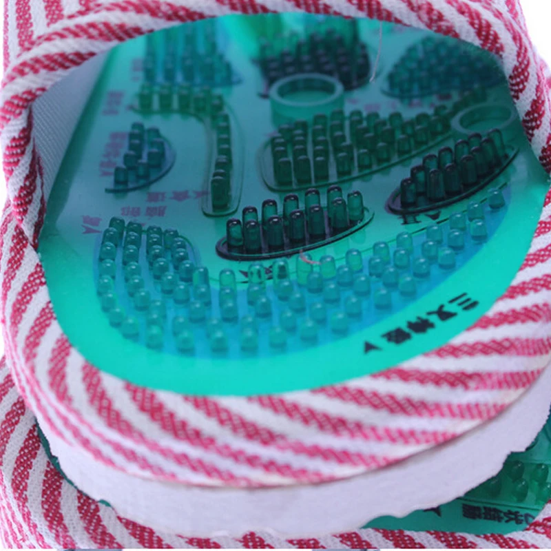 Массажер полосатый для ног уход за здоровьем акупунктурный массаж плоские