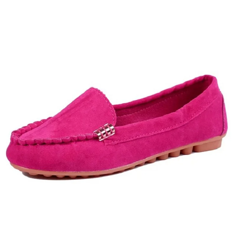 Летняя женская повседневная обувь однотонные туфли лодочки без шнуровки из