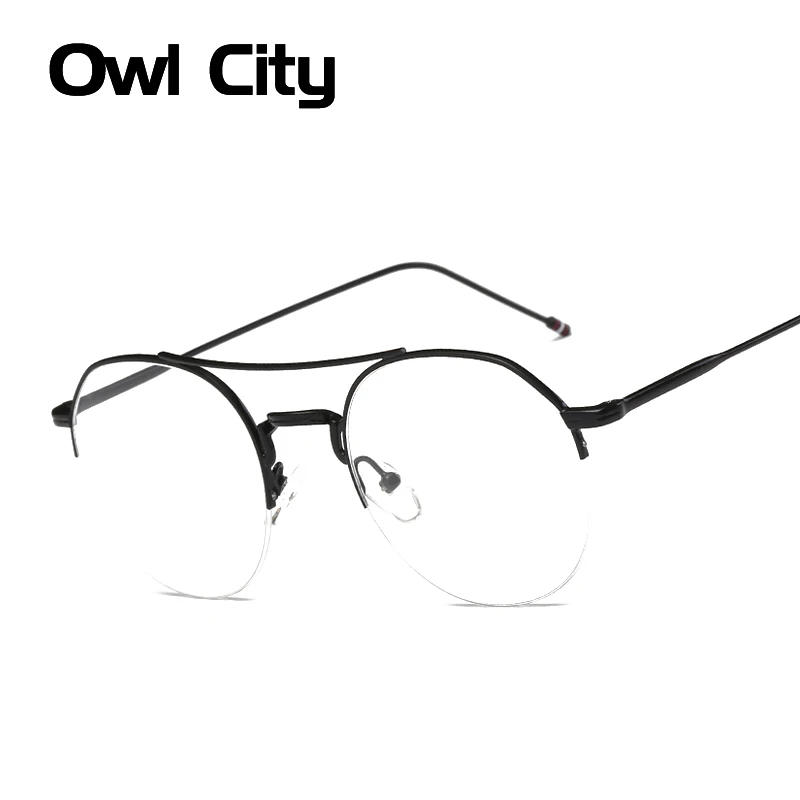 Женские очки брендовые дизайнерские круглые с принтом из розового сплава