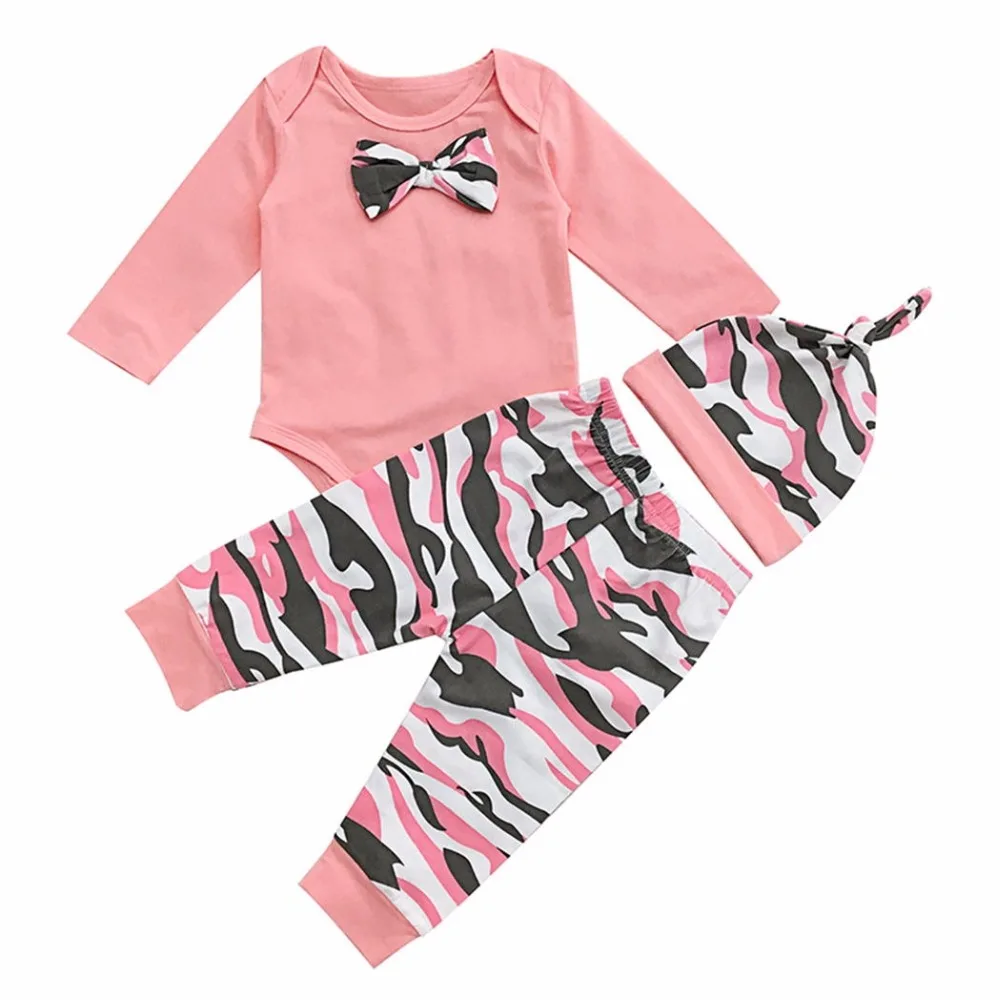 2017 осенние комплекты одежды для маленьких девочек комбинезон новорожденных