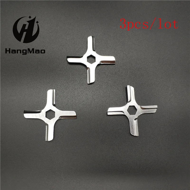3 шт. мясорубки части#5 лезвие Мясорубка нож MS-4775250 подходит Moulinex HV3/KRUPS F402