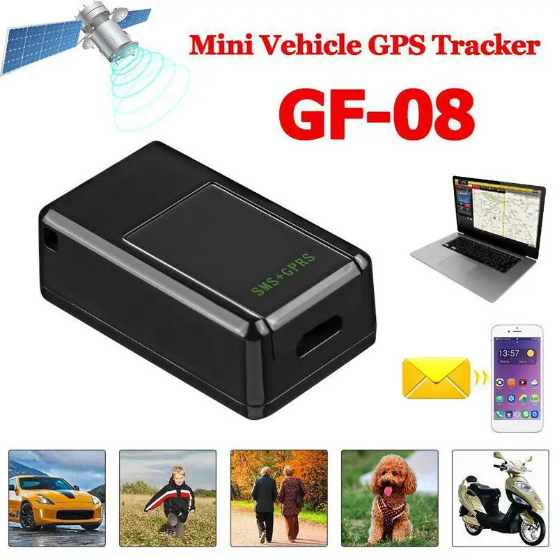 GF08 мини gps автомобиль в режиме реального времени локатор трекер магнитный GSM/GPRS