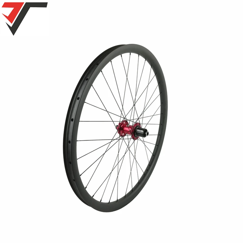 27.5er boost mtb tubeless carbon wheels Factor XD601S XD602 hubs 15*110mm 12*148mm AM 35mm width 650B mountain bike wheelset 32H |