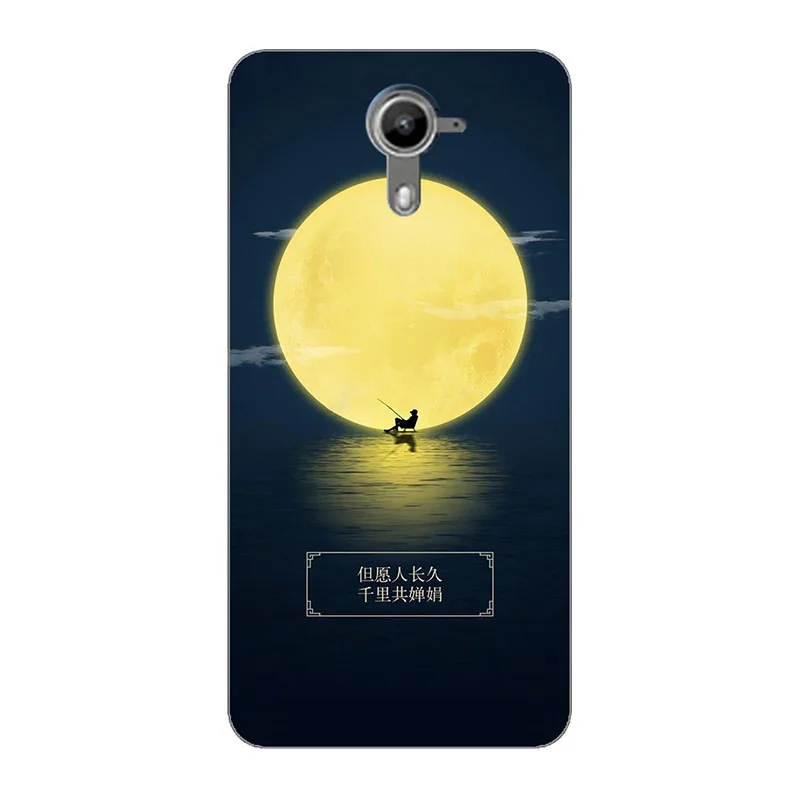 Милый цветок Мода чехол для Wiko U Feel Prime 5," Ufeel Prime Чехлы печатным рисунком Soft ТПУ чехол для телефона Fundas Coque Shell - Цвет: A161