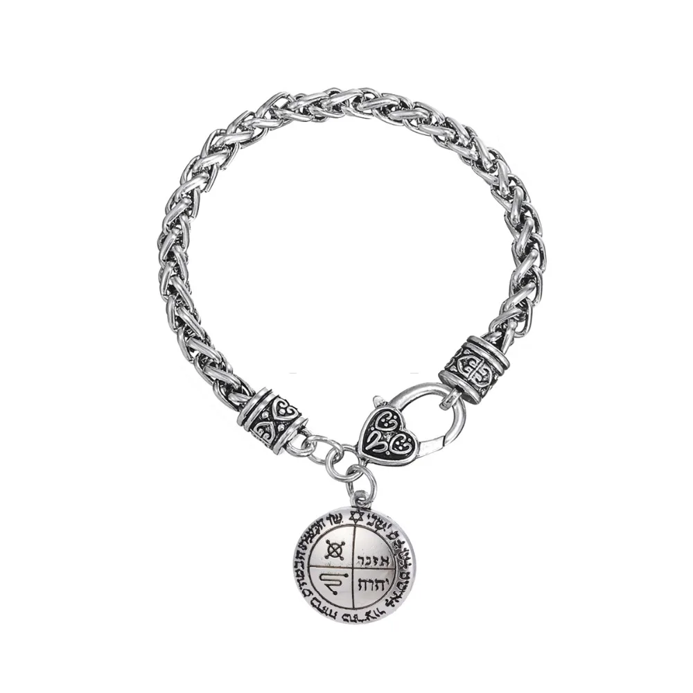 Браслет Teamer Viking для мужчин сверхестественное очарование кулон Архангел Amulet