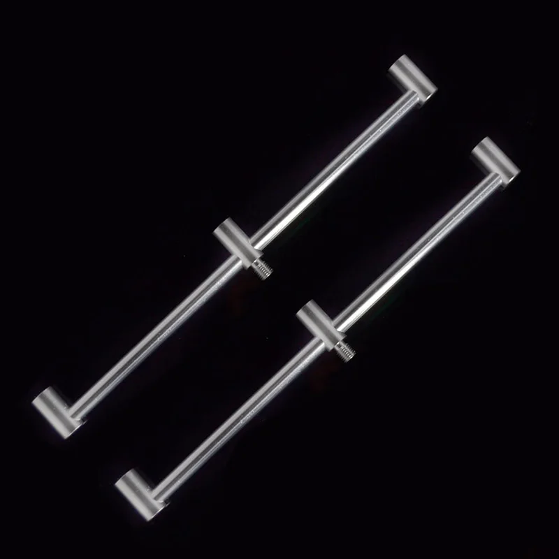 2pcs silver 2 шт. Удочка Pod Buzz Bar для 3 удочек, держатель для ловли карпа, аксессуары для рыбалки - Цвет: 2pcs silver
