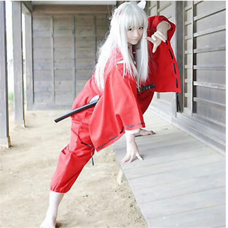 Аниме Inuyasha Косплей Platycodon Grandiflorum японское кимоно для взрослых Хэллоуин Вечеринка