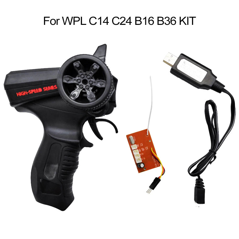 Передатчик WPL 2 4G с дистанционным управлением для C14 C24 B16 B36 комплект версия