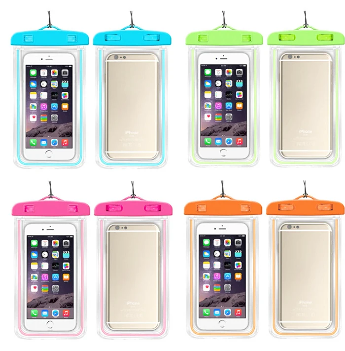 Waterproof Swimming Mobile Phone Cases Pouch Cover Touch Screen For Huawei Nexus 6P Mate 7 G7 Honor 4X 6X Doogee Voyager2 DG310 | Мобильные