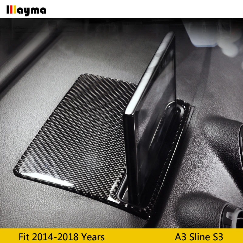 Декоративные наклейки на приборную панель из углеродного волокна для навигации