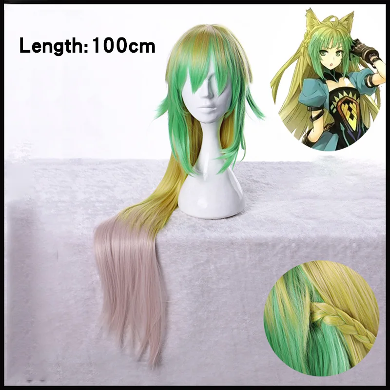 FGO Fate Grand Order Apocrypha Atalanta Косплей головной убор Хэллоуин Карнавал Длинный прямой