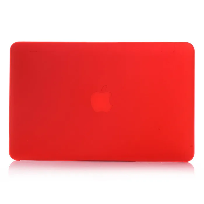 Прозрачная Матовая твердая прорезиненная крышка для Macbook Pro 13 3 15 4 Retina 12 дюймов Air 11