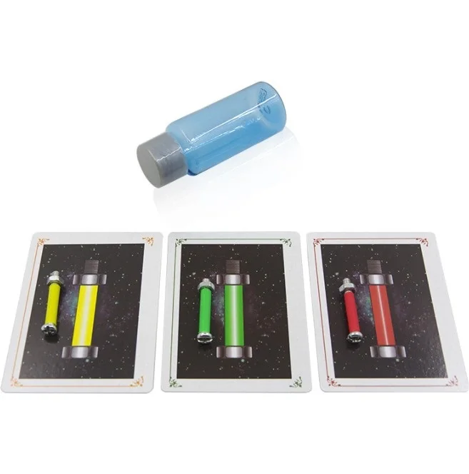 

Magic Toys ET Screw Prediction Nut Bolt Escape Magic Tricks Micro Psychic Rotating Close Up Card Halloween Toys YH1737