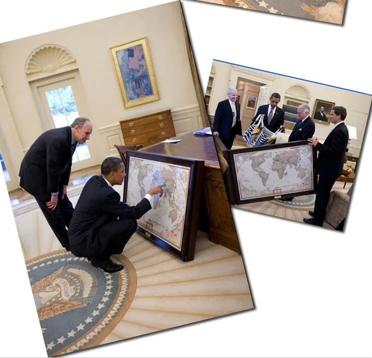 Земные земли terraqueo мира царапины Глобо наземная карта Плакат Путешествия Запись