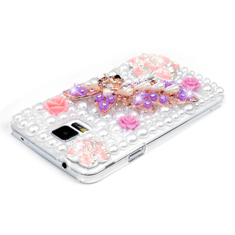 3D шику чехол для Samsung Galaxy Note 8 S5 S6 S7 Edge S8/S8 плюс С кристалалми и стразами защитный В
