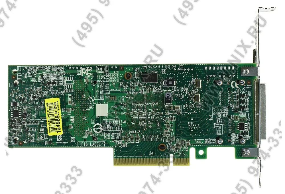 RaidStorage Avago LSI MegaRAID SAS 9286CV-8e LSI00333 Новый 8 Порт 1 ГБ кэш SFF8088 RAID0.1.5.6 PCI-E 3 0x8 карта