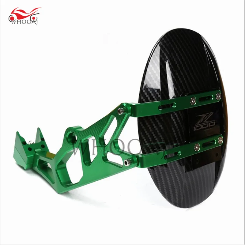 Rear Wheel Tire Fender Bracket Mudguard Splash Mud Dust Guard Shield Carbon For Kawasaki Z1000 2010-2016 | Автомобили и мотоциклы