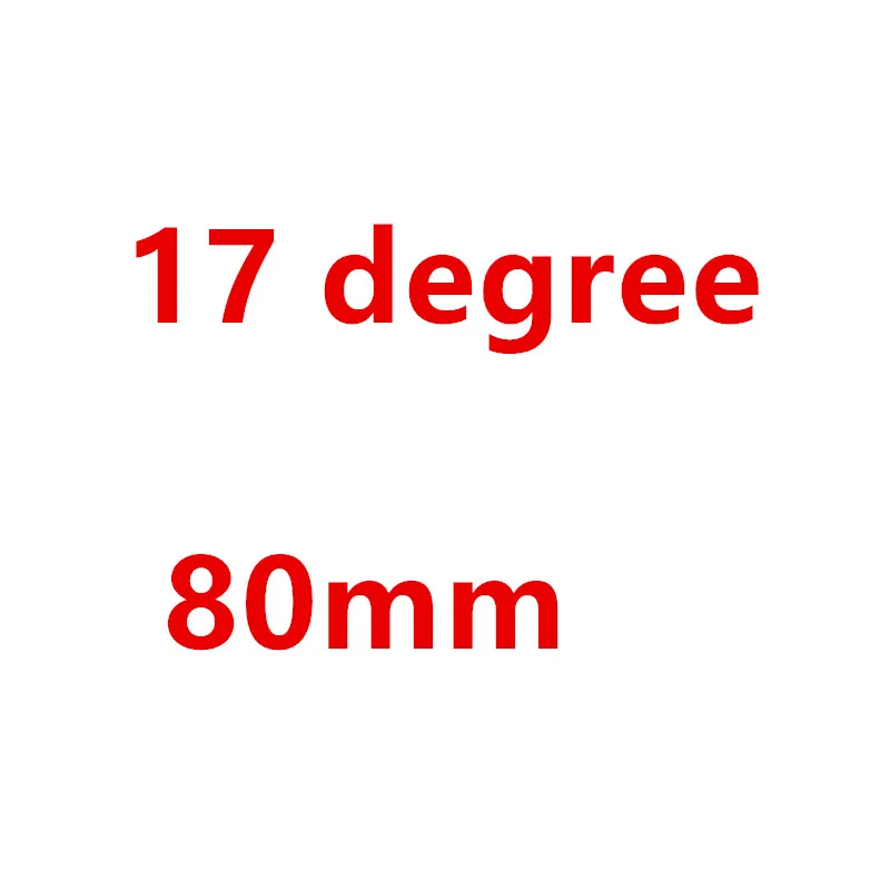 17degree 80mm Полный superlogic углеродное волокно горный велосипед дорожный велосипед аксессуары MTB Стволовые 17 градусов 3 к отделка 70-130 мм велосипедные части - Цвет: 17degree 80mm