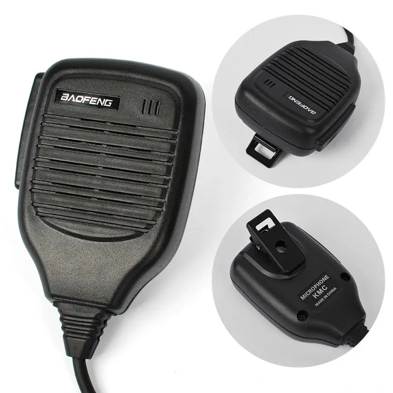 XQF BAOFENG микрофон для любительской двухсторонней радиосвязи Walkie / Talkie UV5R GT3 888s|speaker