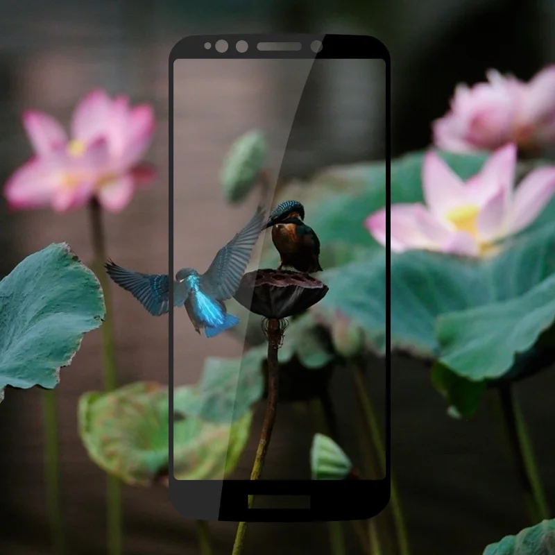 Для Motorola E5 Plus защита экрана закаленное стекло для полное покрытие Защитная