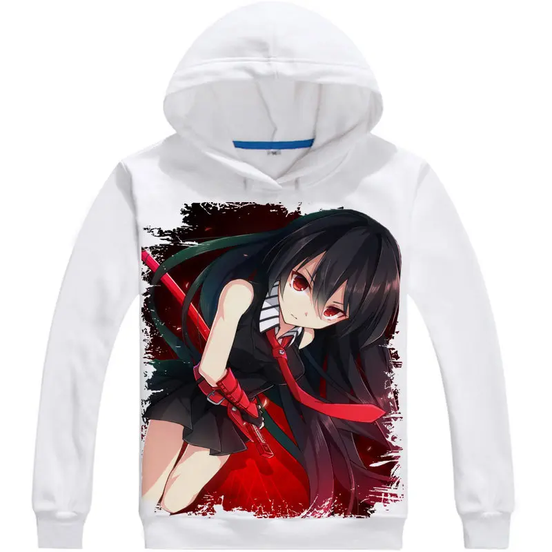 Толстовка Akame ga Kill с капюшоном мультяшный пуловер для косплея эдесе эсдэн из