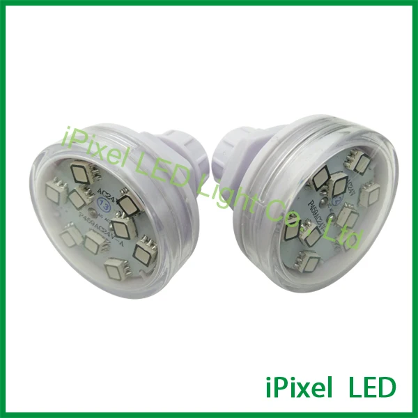 AC24V 45 мм Внутренний контроль 9 smd 5050 rgb программируемая светодиодная точечная
