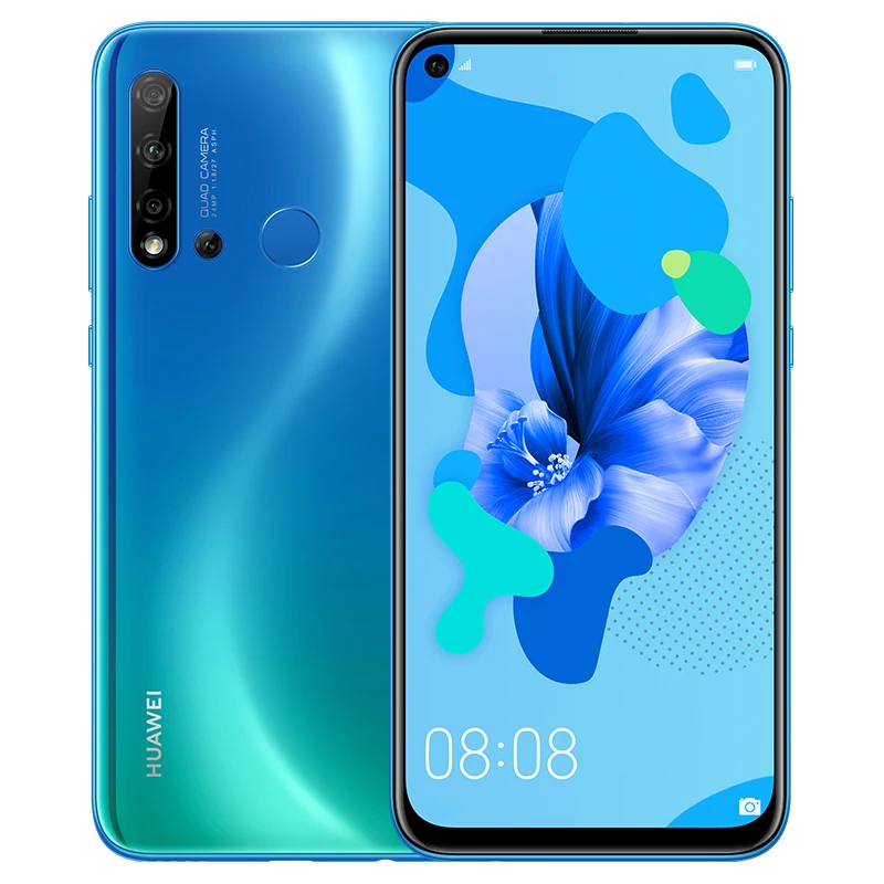 Huawei Nova 5i 6 4 &quotIPS полный экран EMUI 9 1 2310*1080 Восьмиядерный 4000 мАч 1080P 5 камер 24MP + 8MP 2MP