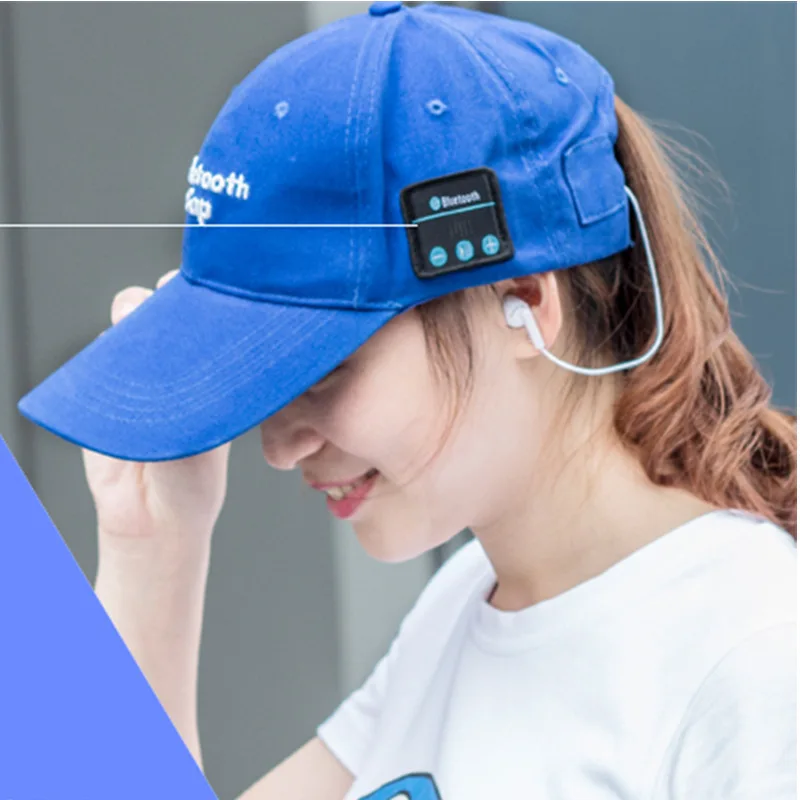 Унисекс Смарт Bluetooth шляпа от солнца бейсбольная Спортивная Кепка Беспроводная