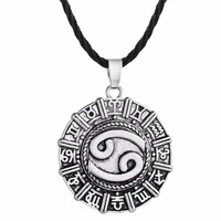nostalgia constellation cancer karkat zodiac necklace norse viking pendant pagan slavic birthday amulet