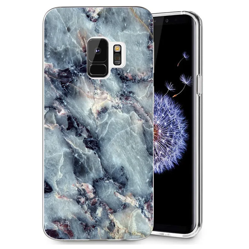 Для Samsung Galaxy S9 S9Plus S8 Plus S7 edge Note 8 J500 J530F J720 A3 A5 2016 2017 TPU Мягкий мраморный манлада