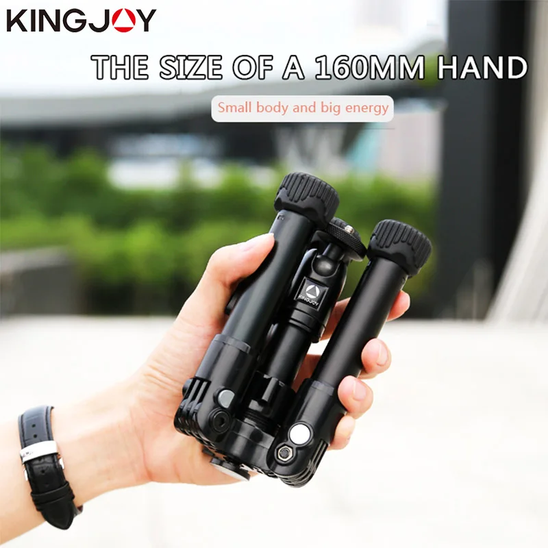 Штатив KINGJO SC051 для мини камеры настольный Трипод телефона алюминиевая селфи