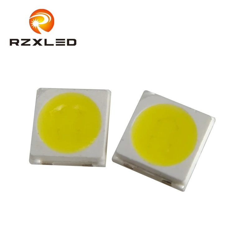 50 шт./лот 1 Вт 9V холодной White5700K 6000 К 6500 3030 посылка диод