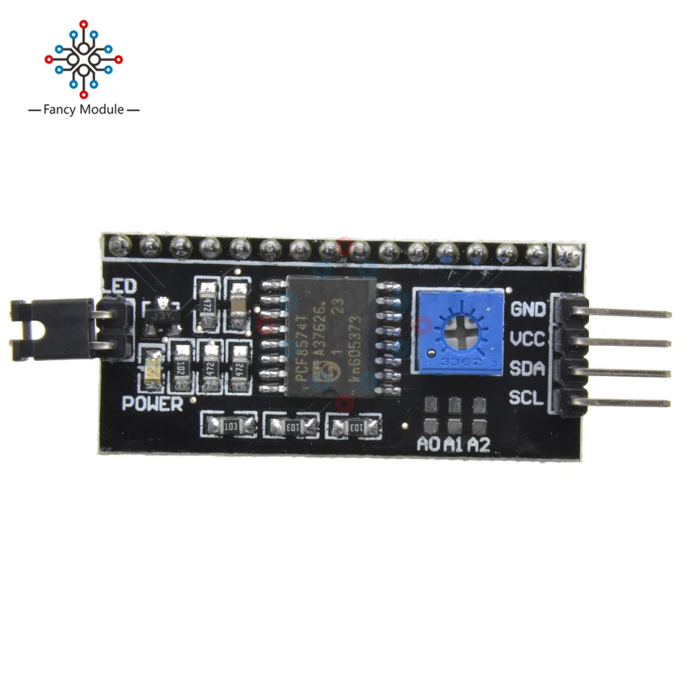 NEW IIC/I2C/TWI/SPI Serial Interface Board Module Port 5V LCD Adapter Converter Compatible For LCD1602 2004 | Инструменты