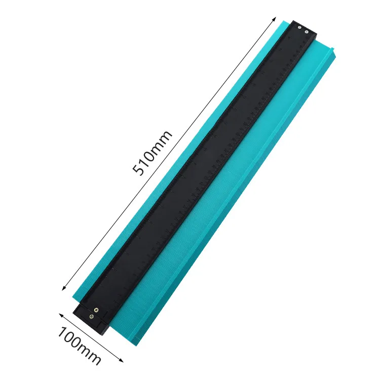 20 Inch Plastic Profile Copy Gauge Contour Gauge Duplicator Standard Wood Marking Tool Tiling Laminate Tiles General Tools#20