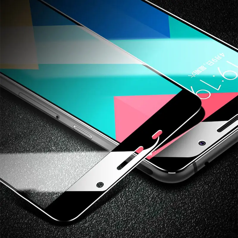 Закаленное стекло для Samsung Galaxy A6 A7 A8 A9 Plus 2018 Star Lite 2019 M10 M20 M30|Защитные стёкла и