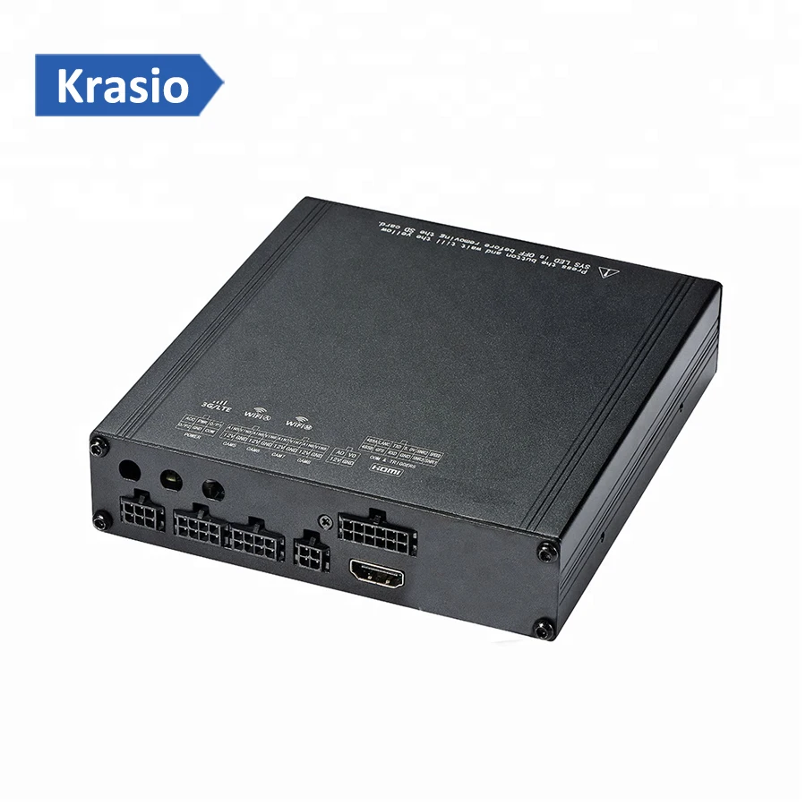 4 канальный мобильный видеорегистратор AHD HDD для автомобильной системы