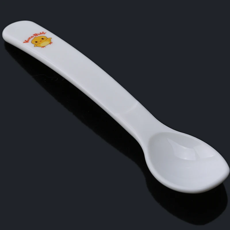 2 шт./компл. детская ложка + вилка для младенцев Термочувствительная кормления