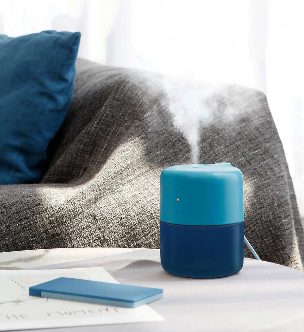 Xiaomi Mijia VH USB воздушный мини-увлажнитель 420 мл 10 часов тихий очиститель воздуха сенсорное управление портативный для офиса дома автомобиля увлажнение