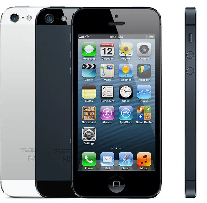 Оригинальный разблокированный iPhone 5 16 Гб/32 ГБ/64 Гб ПЗУ двухъядерный 3G экран 4 0