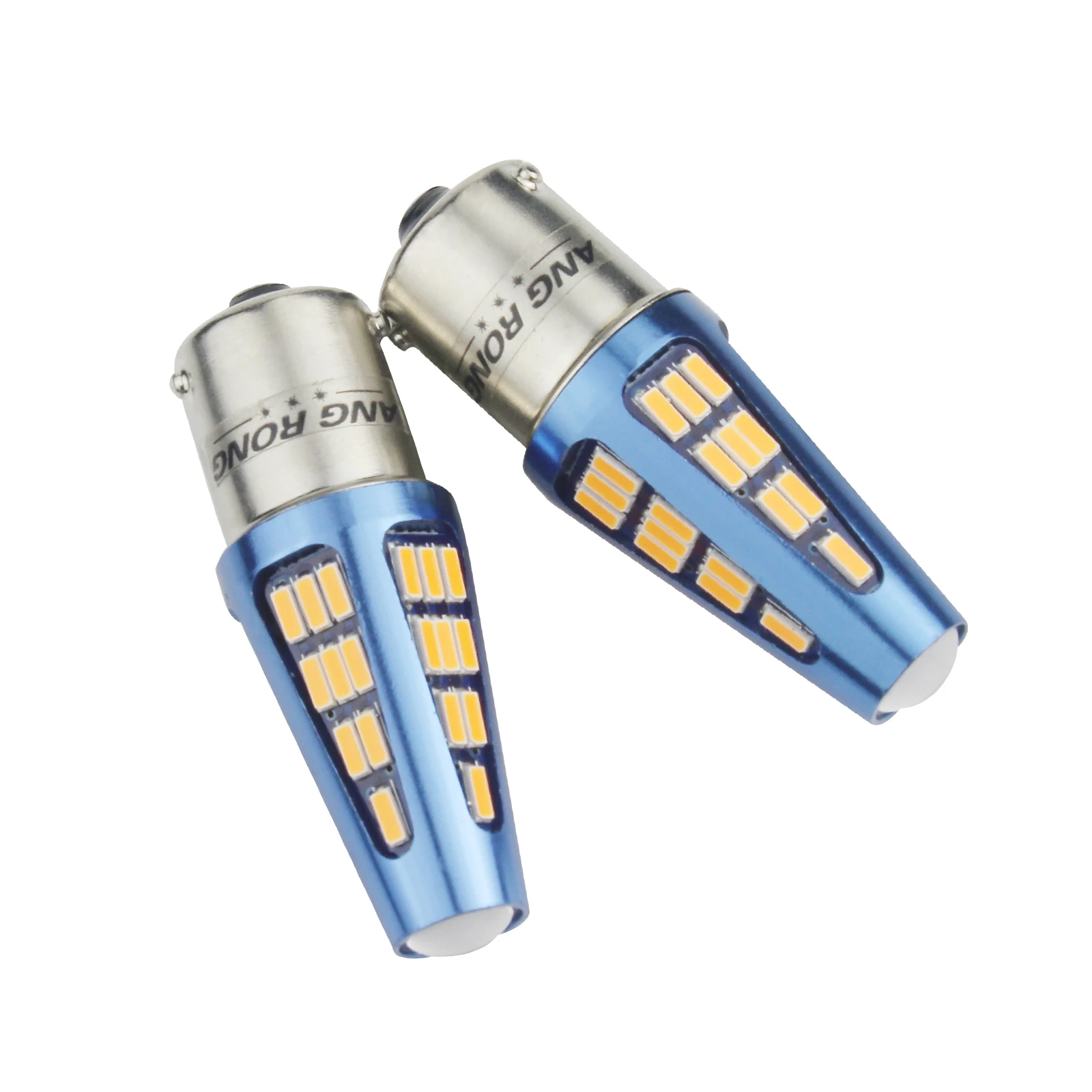 ANGRONG 2x высокой мощности 581 PY21W BAU15s RY10W S25 48 SMD 5 Вт светодиодный задний боковой фонарь
