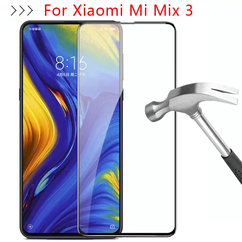 Защитное стекло для Xiaomi mi x 3 закаленное защитное экрана Xio Xia Ksio Xiaomei My x3 защитная