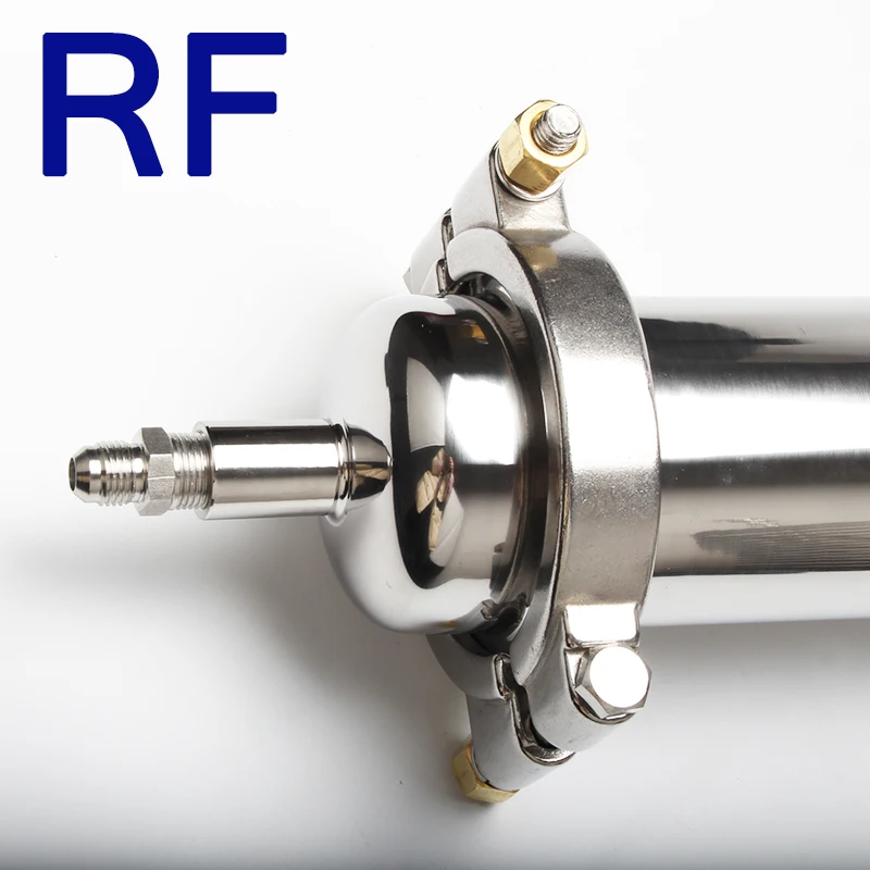 RF 4x24 дюйма SS304 санитарная нержавеющая сталь осушитель фильтра молекулярного