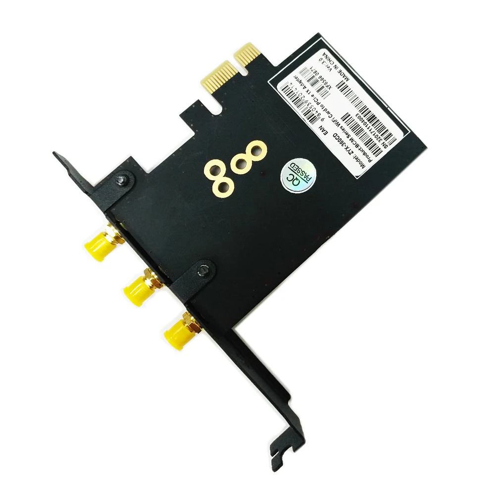 Антенны 802 11 + Bluetooth 4 0 Broadcom BCM943602CS BCM94360CS2 беспроводная Wi-Fi карта Mini PCI-E к 1X адаптер ПК