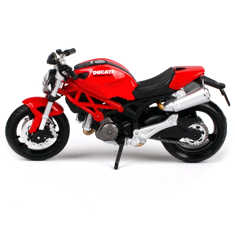 Maisto 1:18 Ducati Красный Профессиональный Мотоцикл литье под давлением игрушка монстр 696 уменьшенная версия эмуляция мотоцикл модель подарок 08056